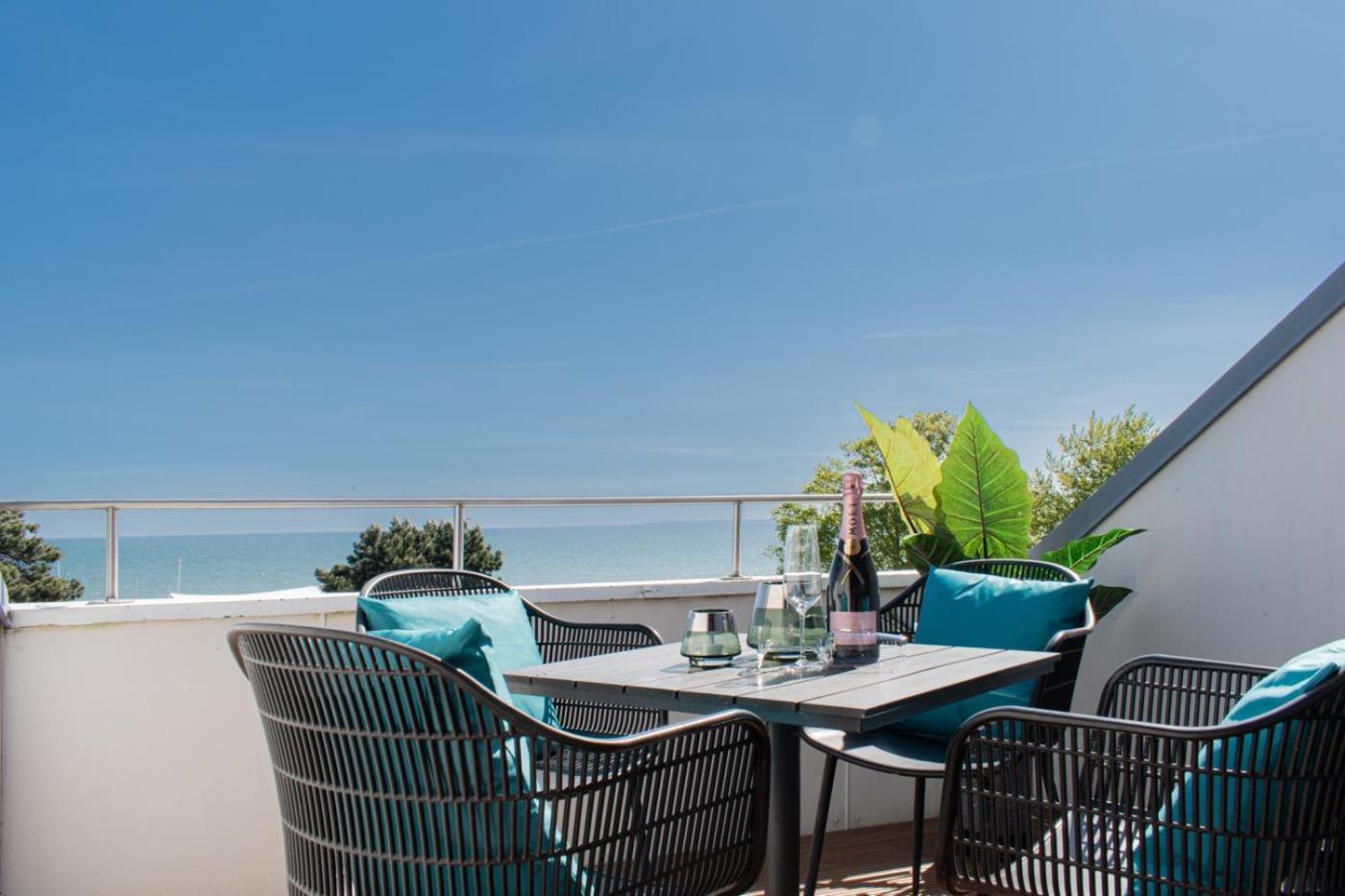 View 99 - Ferienwohnung In Scharbeutz Mit Exklusivem Ostseeblick Esterno foto